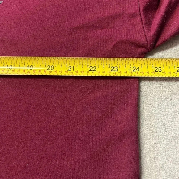 Michael Kors Merlot Cropped Oversized Hoodie - Picture 6 of 10